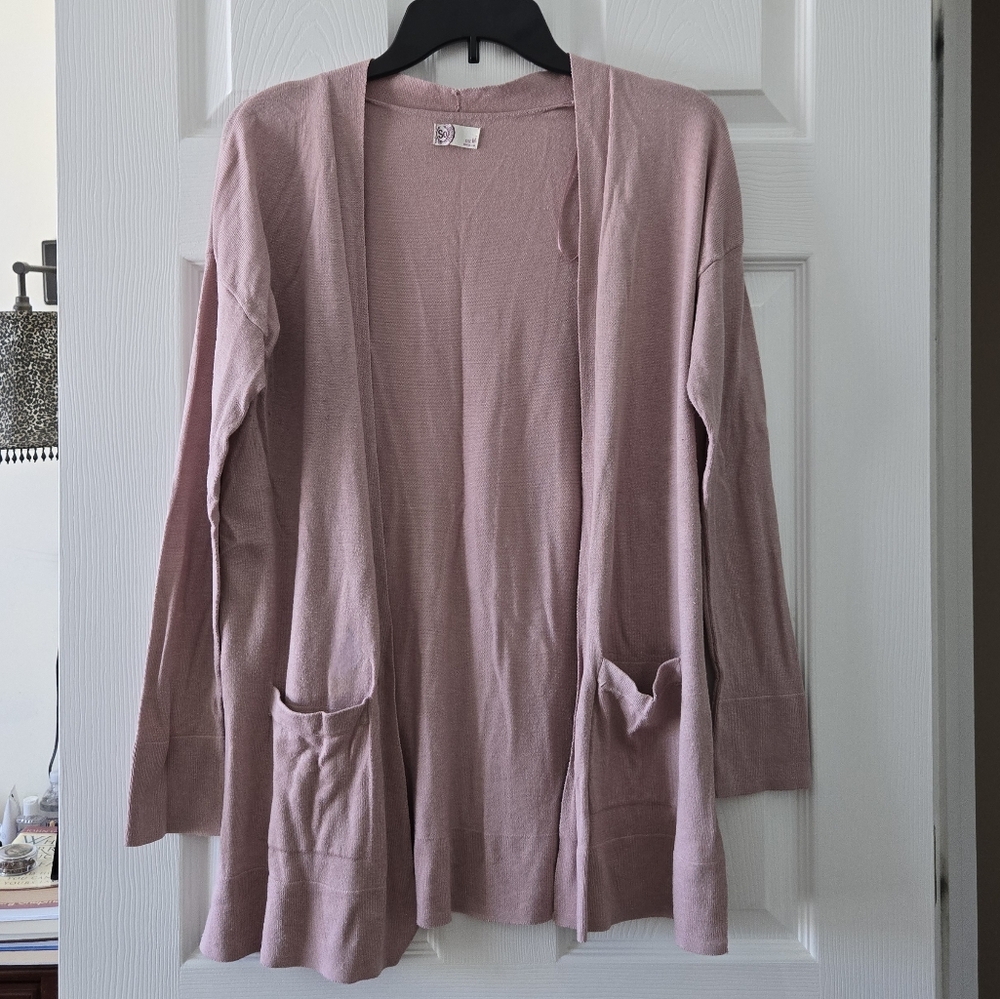 SO Light Mauve Cardigan